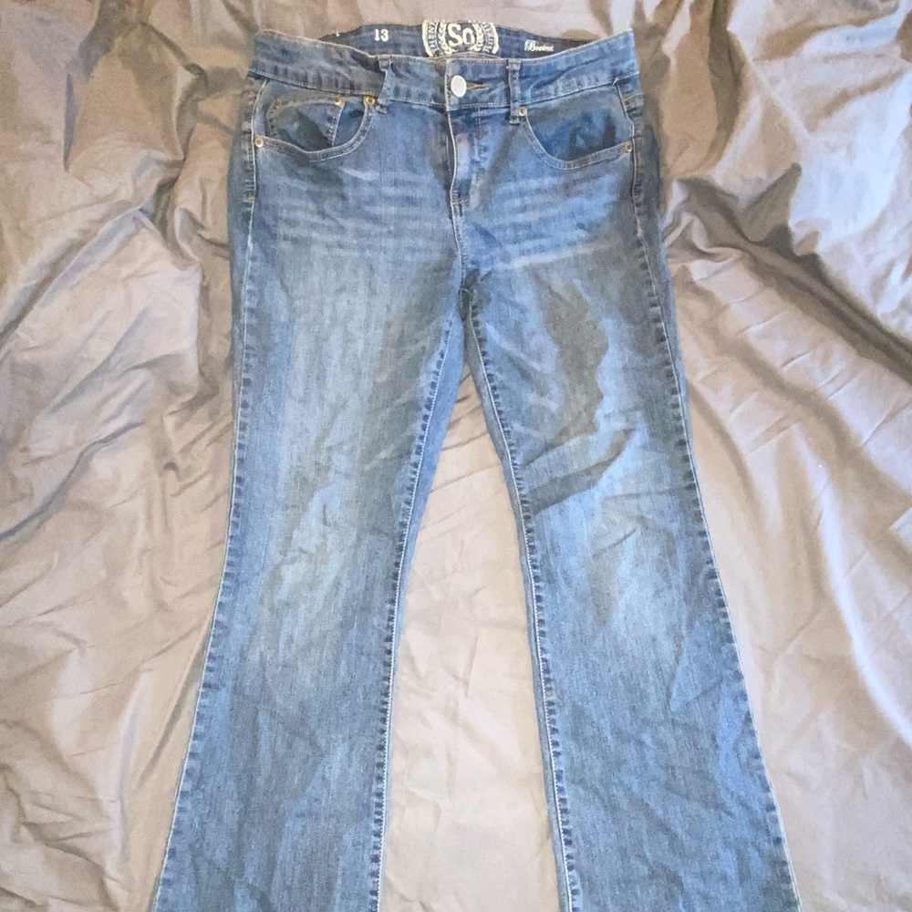 SO Bootcut Juniors Jeans Size 13
